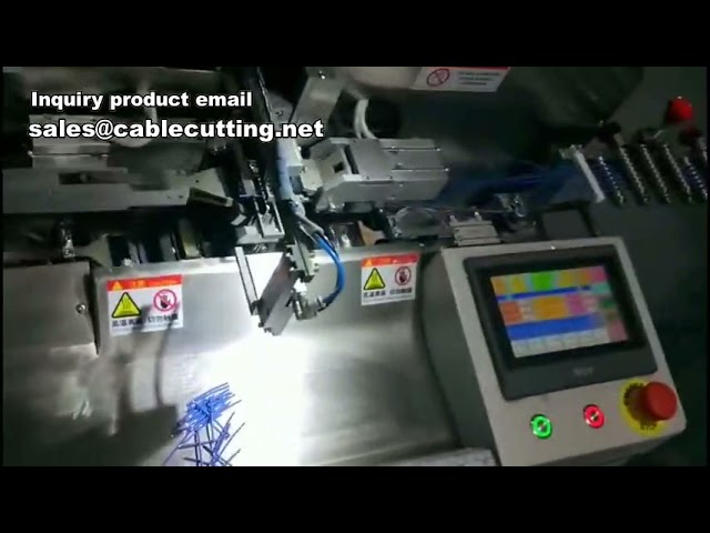 Mesin Pengupas, Pelintir, dan Timing Kawat Otomatis untuk Kawat Kecil - Solusi Produksi Industrial