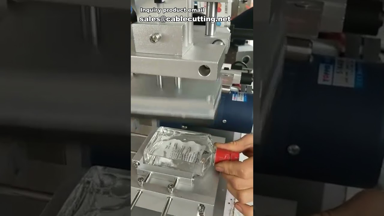 Mesin Pelabel Stiker Perekat & Botol Persegi – Solusi Labeling Presisi Tinggi