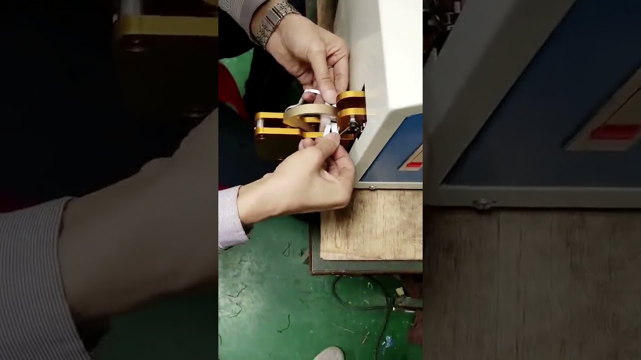 Video Operasi Praktis Mesin Penggulung dan Pengikat Kabel #mesinpenggulung #mesinpengikatkabel #pabrik