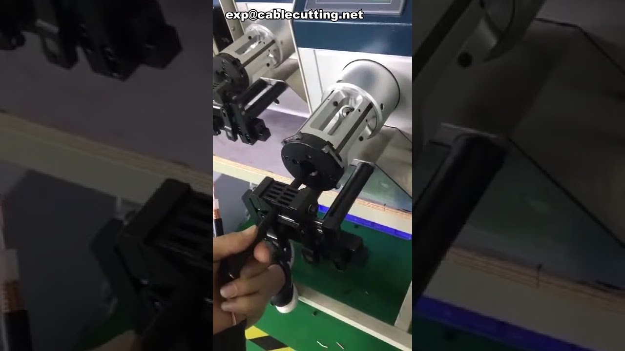 Mesin Pengupas Kabel Coax - Alat Stripping Kawat Koaksial Industri Terbaik