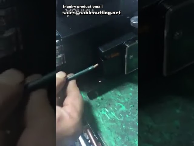 Mesin Kupas dan Crimping Kabel Listrik Otomatis | Alat Pemotong dan Penjepit Kabel Profesional