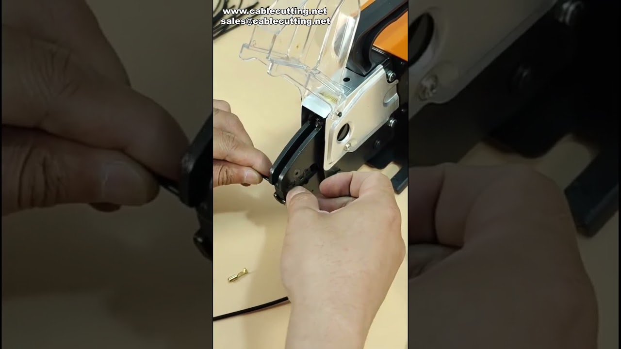 Mesin Crimp Kabel Listrik Otomatis – Alat Sambung Kawat Presisi Tinggi