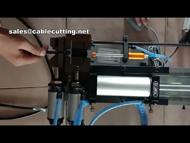 Mesin Kupas & Potong Kabel Multi-Core Gas Listrik | Alat Potong Pipa & Pengupas Otomatis