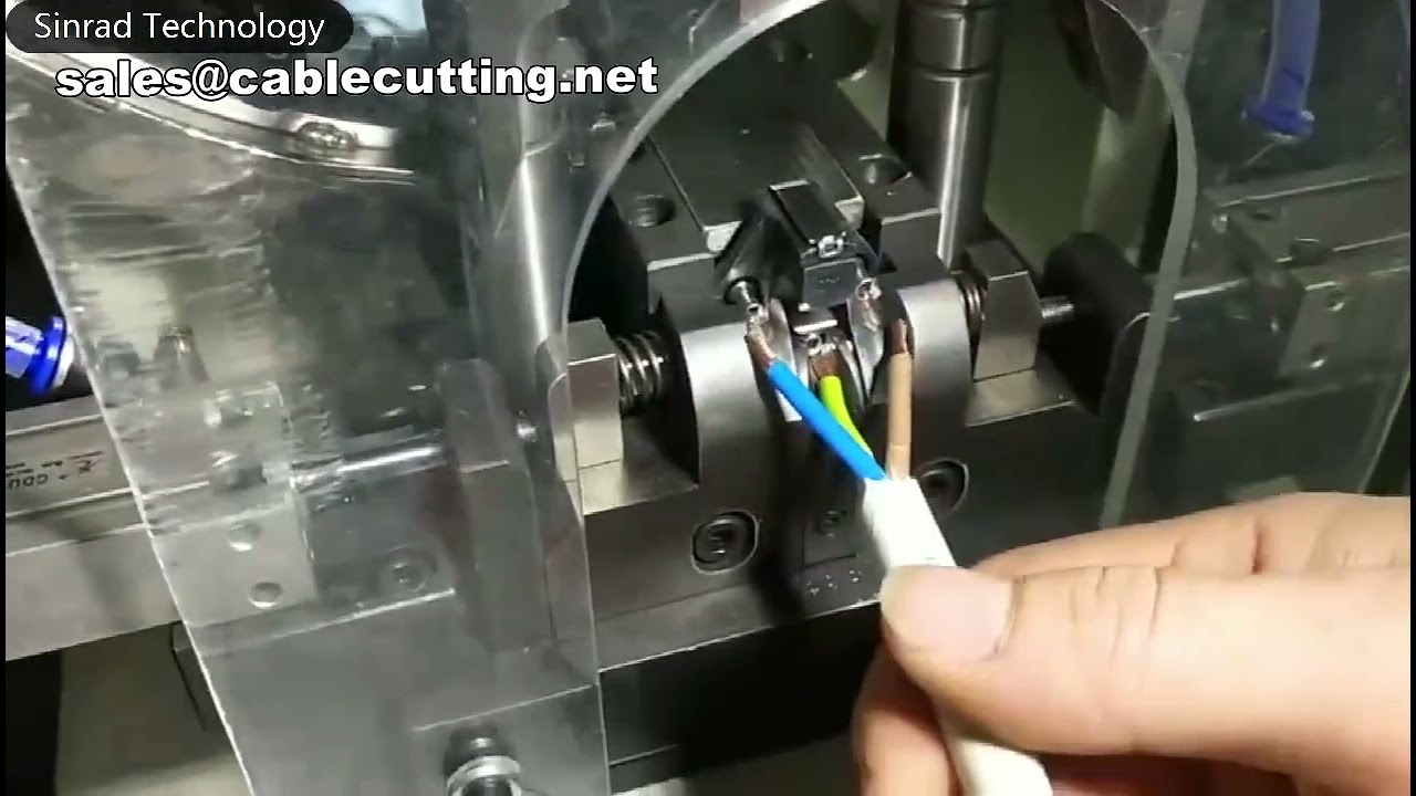 Mesin Crimping Plug VDE Otomatis | Alat Crimping Insert Presisi Tinggi