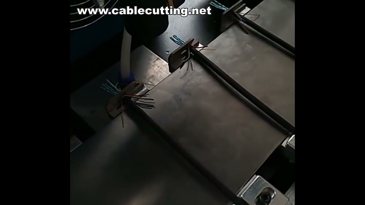 Mesin Pengupas Kawat Laser Presisi Tinggi, Pemotong Foil Aluminium Koaksial, & Pengupas Kawat Otomatis Multi-Kawat