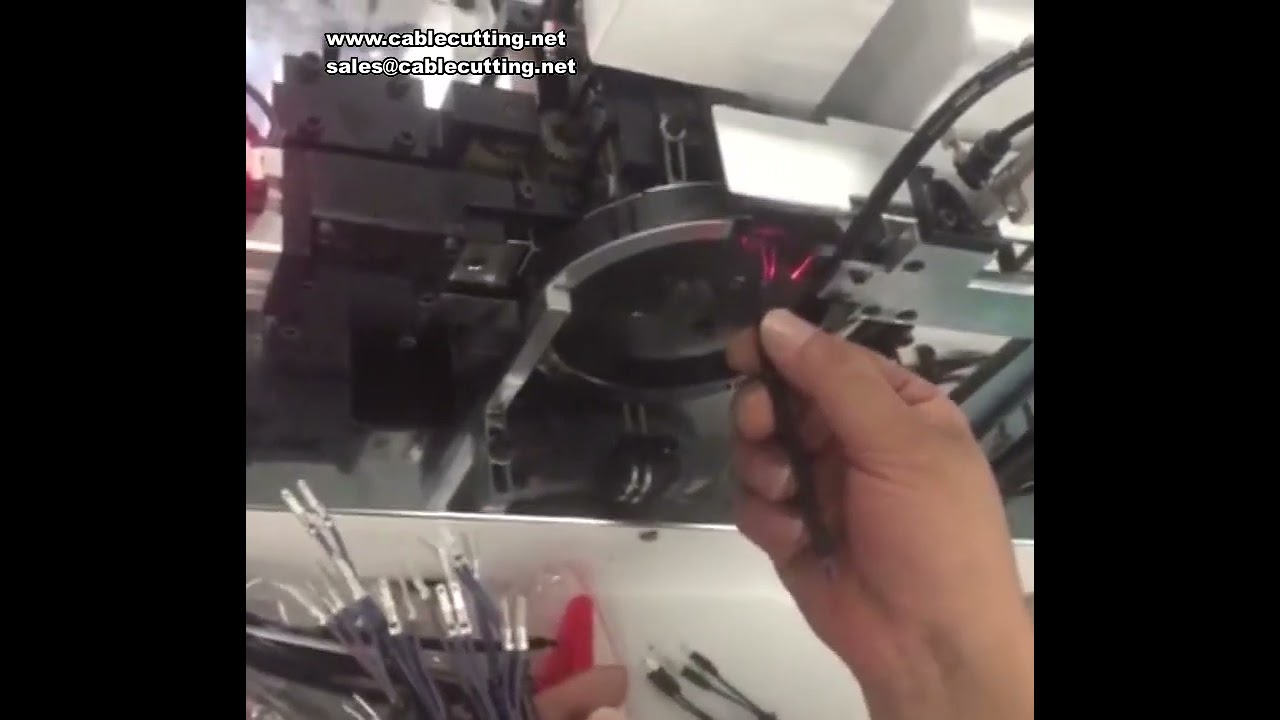 Mesin Heat Shrink Tube Semi-Otomatis 220V/110V untuk Wire Harness, Pemotongan & Pengumpanan Kabel Multi-Core
