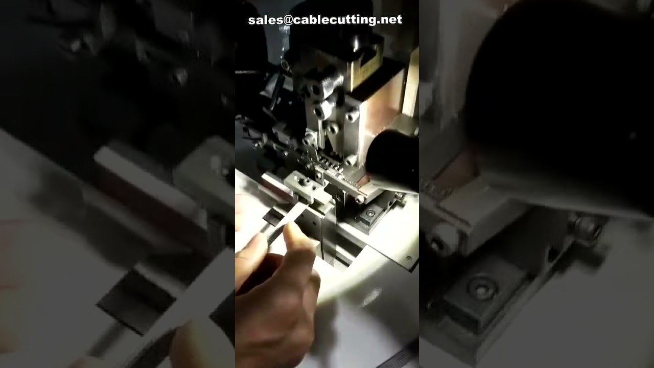 Mesin Crimping Terminal Otomatis, Mesin Crimping Kawat Listrik, Mesin Crimping Steker