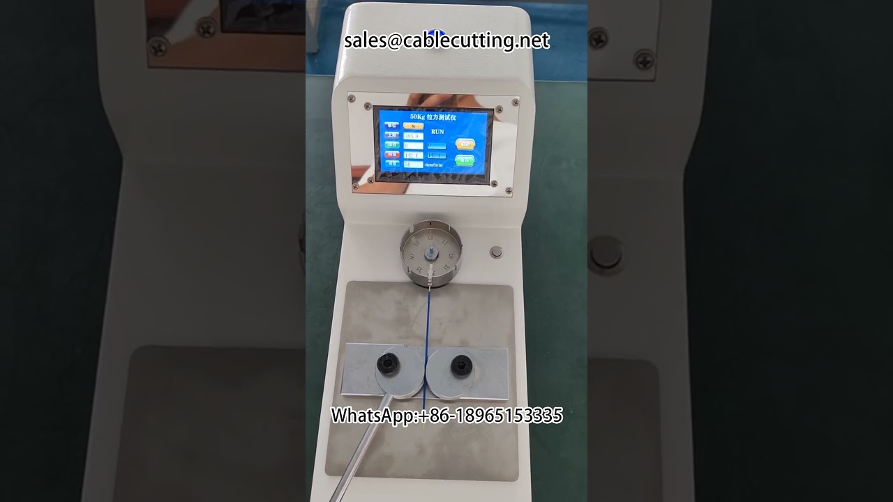 Mesin Uji Tarik & Pengupas Terminal untuk Kabel Harness | Alat Otomatis