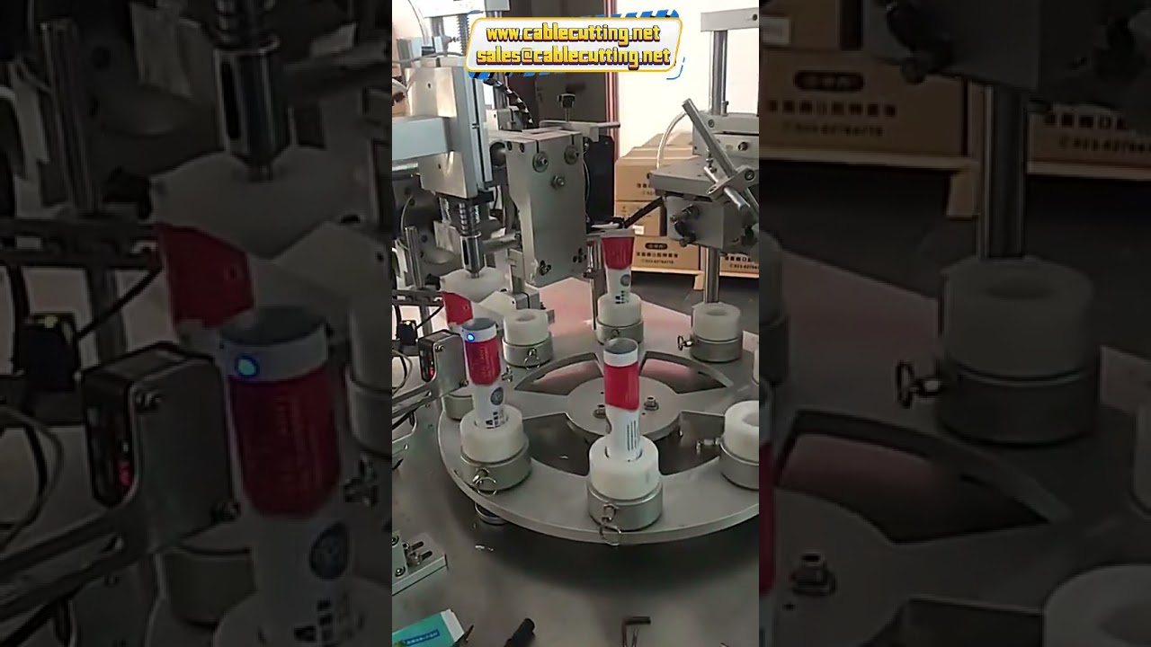 Mesin Pengisi dan Penyegel Tabung Lembut Ultrasonik Vertikal untuk Lotion Badan & Pasta Kosmetik