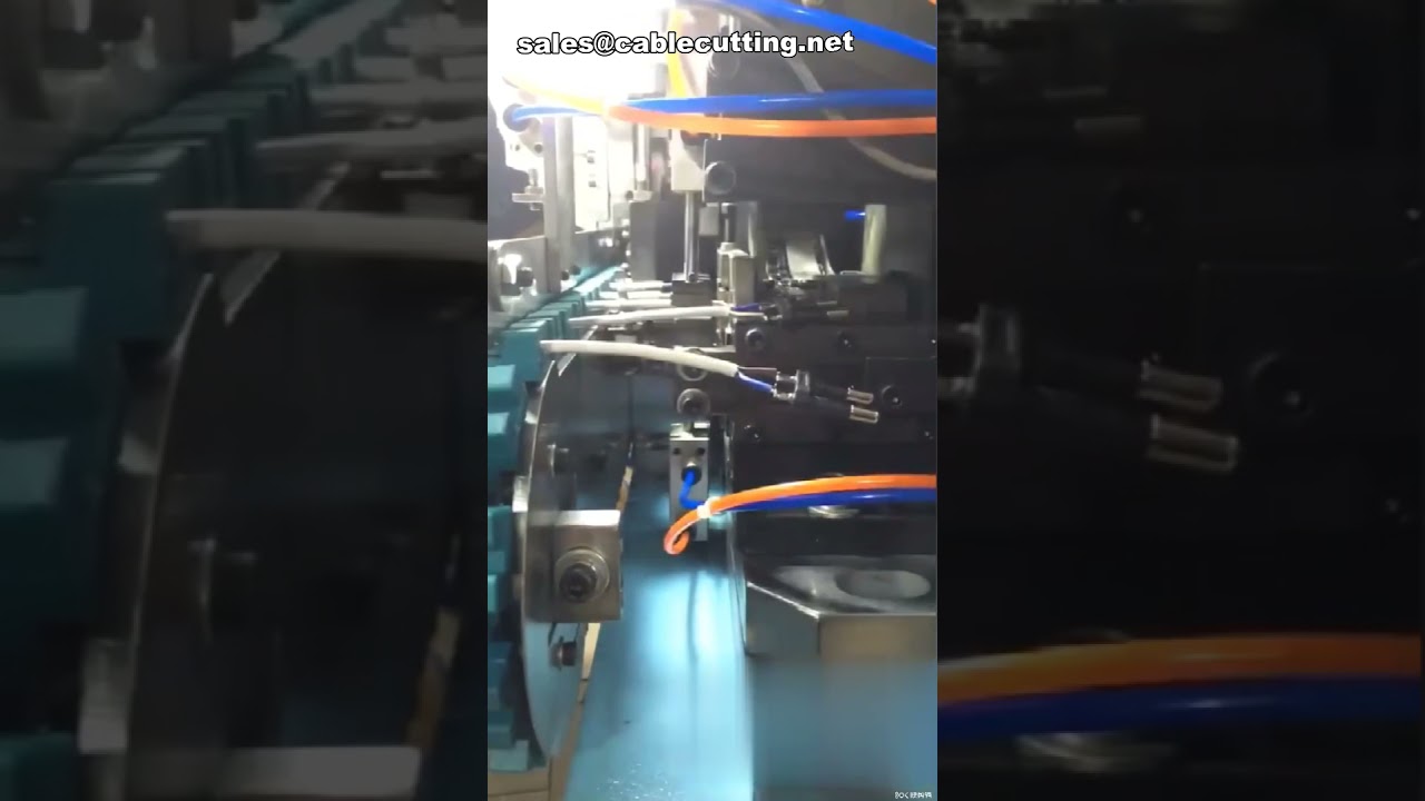 Mesin Crimping Terminal Plug Dua Pin Otomatis | Presisi Tinggi & Cepat