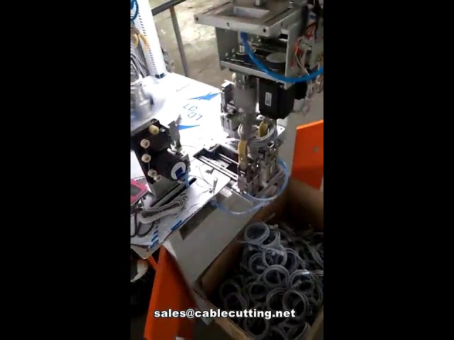 Mesin Otomatis Penggulung & Pengikat Kabel Daya dengan Cable Ties