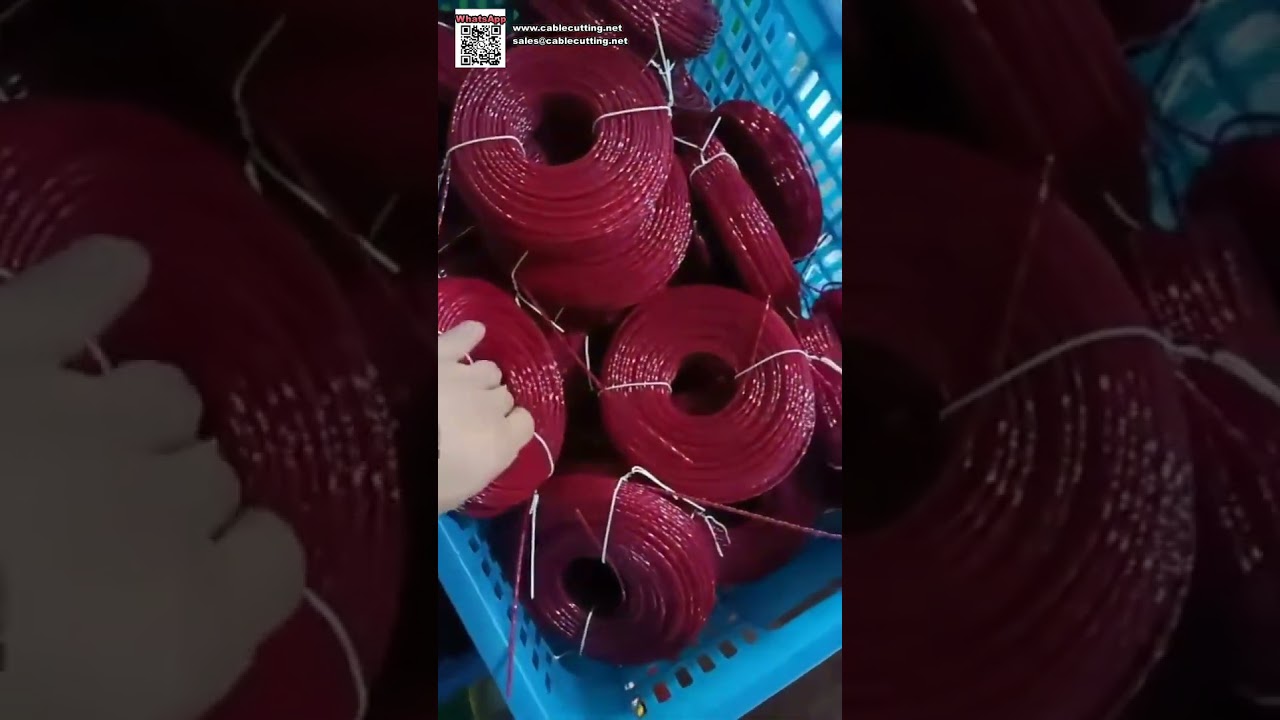 Sistem Penggulungan & Pengemasan Otomatis untuk Senar Trimmer – Efisiensi Maksimal