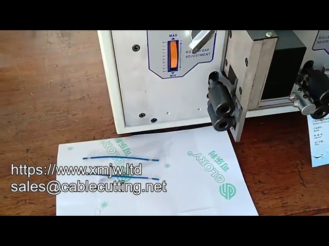 Mesin Pelurus Kawat Jaring Baja & Pengupas Kabel Otomatis WPM 02d