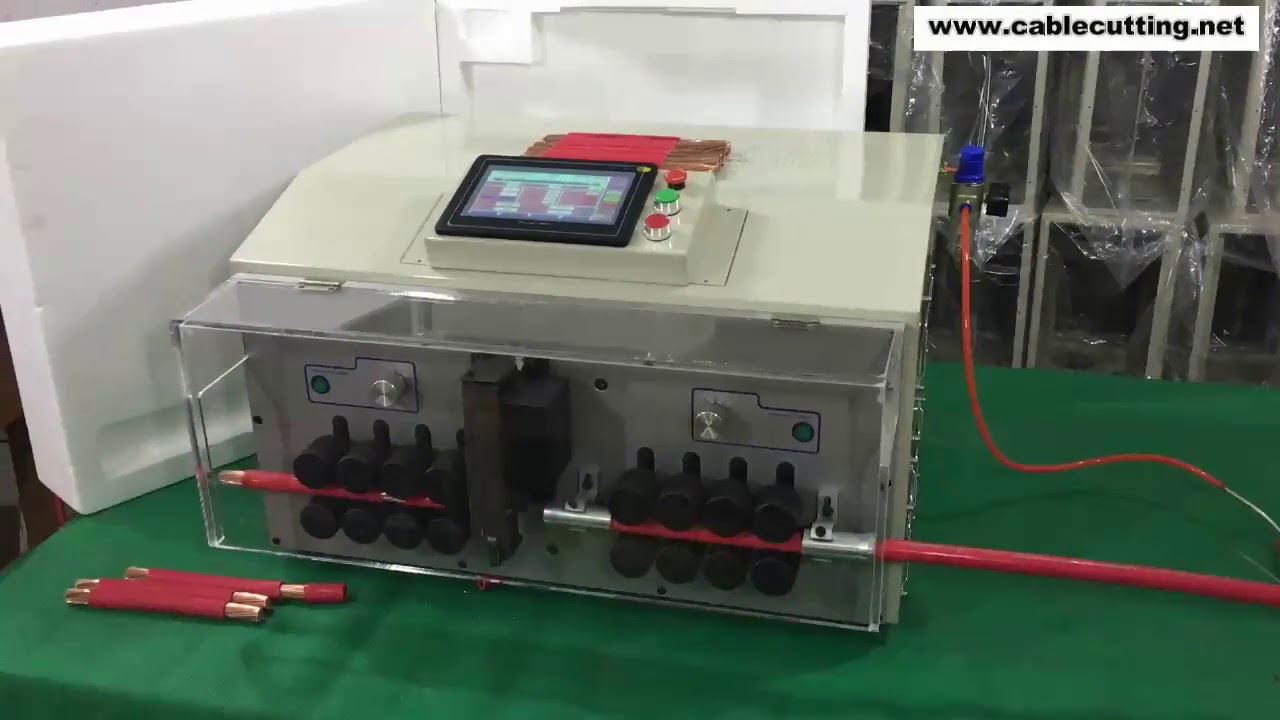 Mesin Kupas dan Potong Kabel 150 mm² Otomatis WPM-MAX3 - Presisi Tinggi untuk Industri