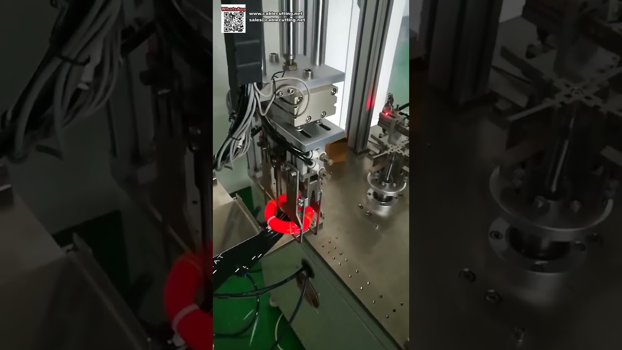 Mesin Penggulung dan Pengikat Zip Otomatis Canggih untuk Tali Pemotong Hang Card