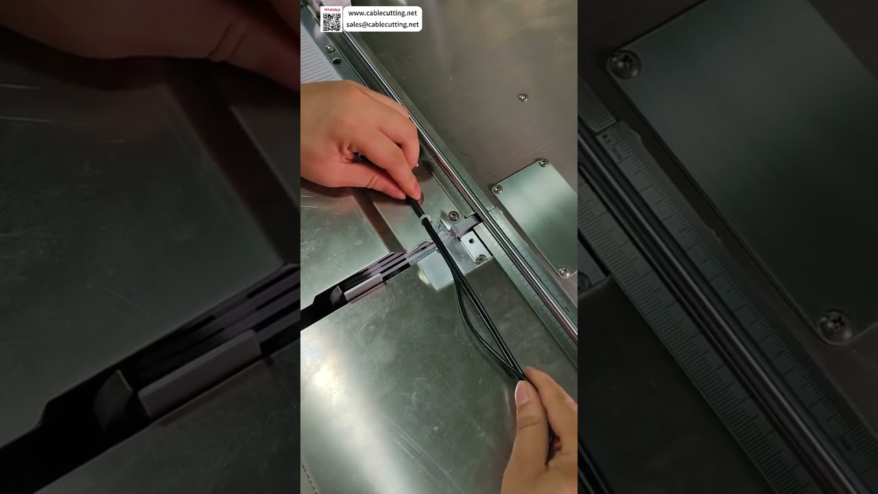 Mesin Pengikat Kabel Nylon Otomatis: Feeding, Tightening, Cutting & Locking Dapat Disesuaikan
