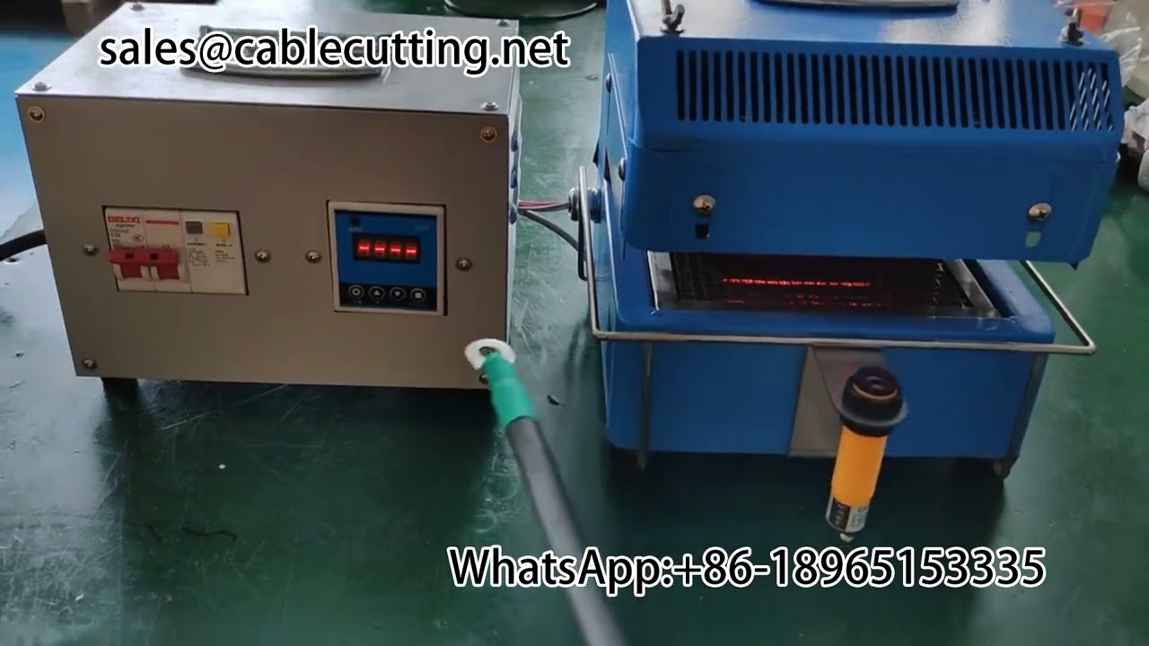 Mesin Baking dan Stripping Heat Shrink Tubing | Peralatan Wire Harness | Mesin Heat Shrink