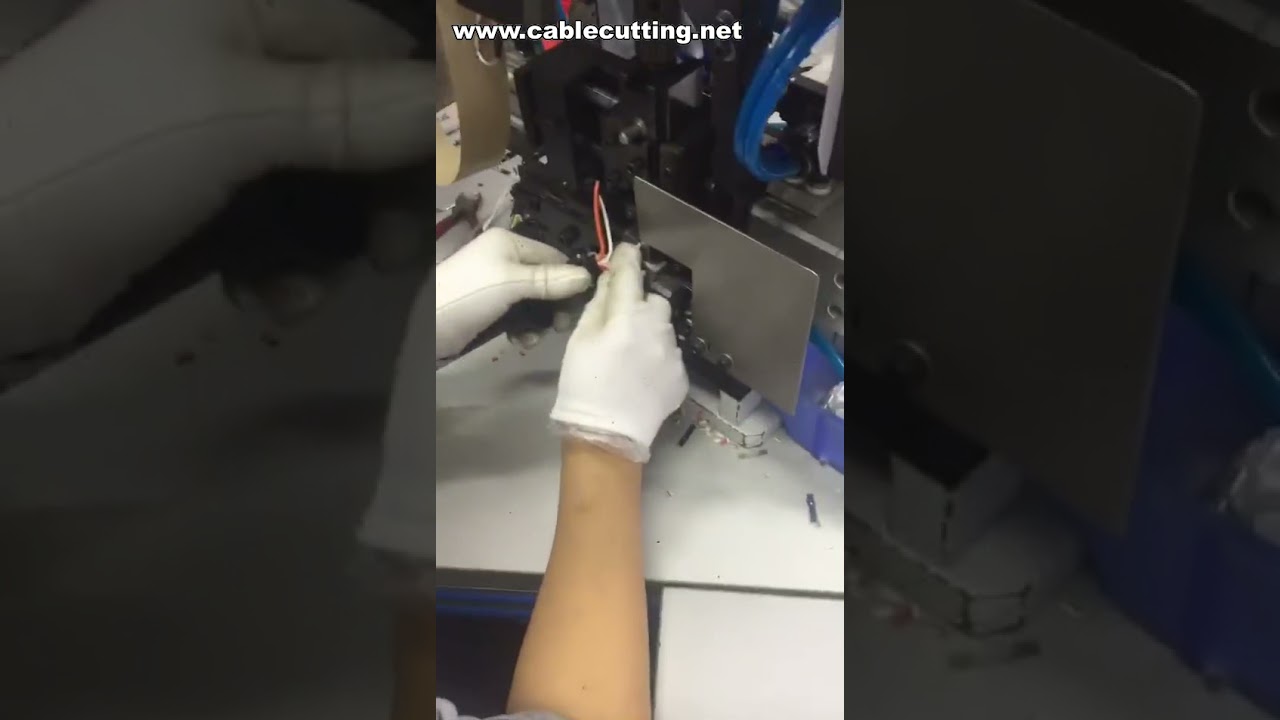 Mesin Crimping dengan Deteksi Crimp Tidak Sempurna & Posisi Presisi untuk Kabel Terminal Tunggal