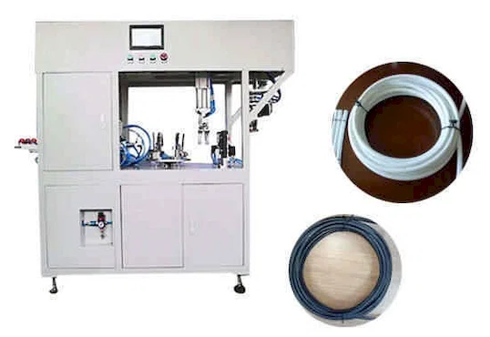 Mesin Pemotong, Penggulung, dan Pengikat Puntir Kawat Otomatis WPM-CRO