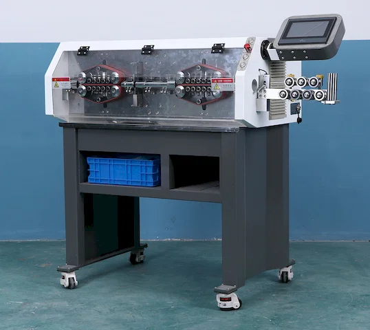 Pemotong Pengupas Kabel Besar Tugas Berat WPM-30-300 - Mesin Pengupas Kawat Otomatis