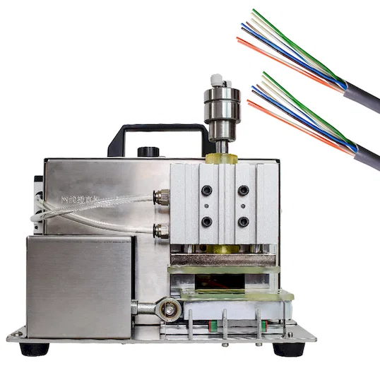 Mesin Pelurus Kabel Jaringan WPM-809D - Sikat Jaring Pelindung Kawat