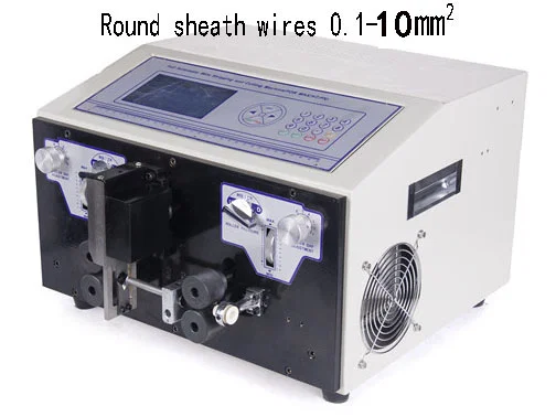 Mesin Pengupas dan Pemotong Kawat Berselubung Otomatis 10mm2 WPM-09HT1 - Mesin Pengupas Kawat Otomatis