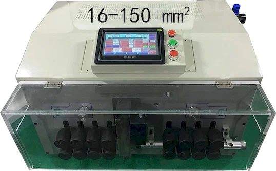 Mesin Pengupas Kabel Tugas Berat Kapasitas Super Besar 150mm2 WPM-09MAX3